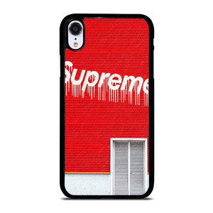 SUPREME MELTED RED HOUSE iPhone XR Case