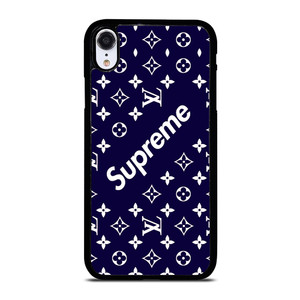 SUPREME NAVY PATTREN iPhone XR Case SUPREME NAVY PATTREN iPhone XR Case