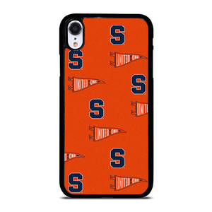 SYRACUSE ORANGE LOGO PATTERN iPhone XR Case