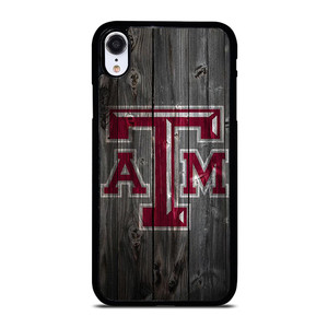 TEXAS AGGIES WOODEN LOGO iPhone XR Case TEXAS AGGIES WOODEN LOGO iPhone XR Case