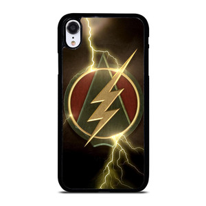 THE FLASH GREEN ARROW LOGO iPhone XR Case
