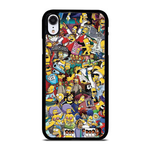 THE SIMPSONS ALL COLLAGE iPhone XR Case