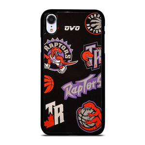 TORONTO RAPTORS LOGO COLLAGE iPhone XR Case