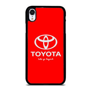 TOYOTA LETS GO BEYOND LOGO RED iPhone XR Case