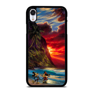 TROPICAL BEAUTIFUL MICKEY MINNIE iPhone XR Case