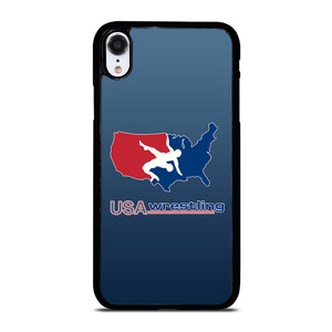 USA WRESTLING SYMBOL iPhone XR Case USA WRESTLING SYMBOL iPhone XR Case