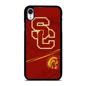 USC TROJANS RUSTY MARBLE iPhone XR Case