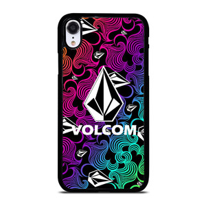 VOLCOM PATTERN LOGO iPhone XR Case VOLCOM PATTERN LOGO iPhone XR Case