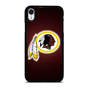 WAHINGTON REDSKINS METAL LOGO iPhone XR Case