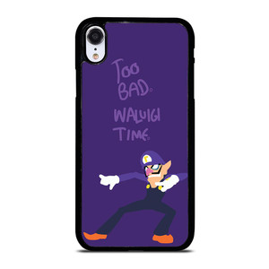 WALUIGI TIME TOO BAD iPhone XR Case