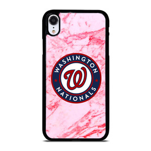 WASHINGTON NATIONALS PINK MARBLE iPhone XR Case