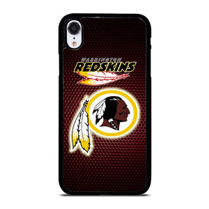 WASHINGTON REDSKINS METAL LOGO iPhone XR Case