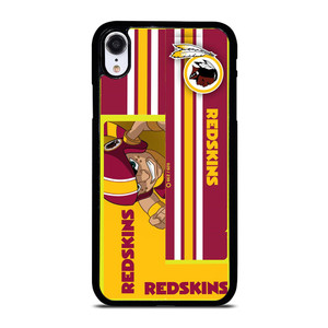 WASHINGTON REDSKINS YELLOW RED MLS iPhone XR Case WASHINGTON REDSKINS YELLOW RED MLS iPhone XR Case