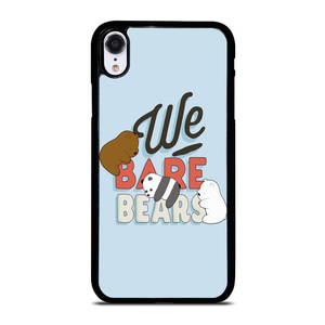 WE BARE BEARS CARTOON LOGO iPhone XR Case