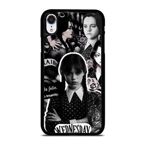 WEDNESDAY ADDAMS MOVIES COLLAGE iPhone XR Case