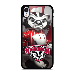 WISCONSIN BADGER MASCOT iPhone XR Case WISCONSIN BADGER MASCOT iPhone XR Case