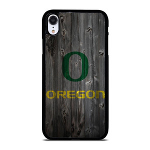 WOODEN LOGO OREGON DUCKS iPhone XR Case WOODEN LOGO OREGON DUCKS iPhone XR Case