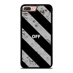 OFF WHITE LOGO STRIPE iPhone 8 Plus Case