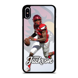 LAMAR JACKSON LOUISVILLE CARDINALS iPhone XS Max Case LAMAR JACKSON LOUISVILLE CARDINALS iPhone XS Max Case
