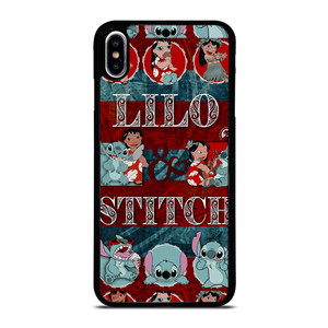 LILO AND STITCH ART COLLAGE iPhone XS Max Case LILO AND STITCH ART COLLAGE iPhone XS Max Case