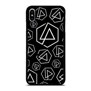 LINKIN PARK ROCK BAND LOGO PATTERN iPhone XS Max Case
