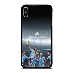 LIONEL MESSI IMPOSSIBLE IS NOTHING ADIDAS iPhone XS Max Case