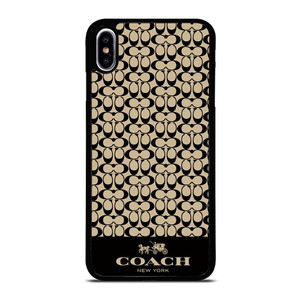 LOGO COACH NEW YORK iPhone XS Max Case LOGO COACH NEW YORK iPhone XS Max Case