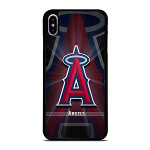 LOS ANGELES ANGELS BASEBALL SYMBOL iPhone XS Max Case LOS ANGELES ANGELS BASEBALL SYMBOL iPhone XS Max Case