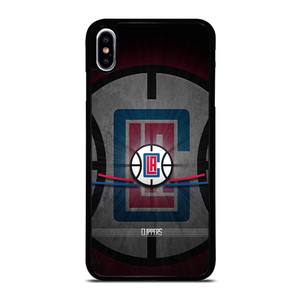 LOS ANGELES CLIPPERS LOGO iPhone XS Max Case LOS ANGELES CLIPPERS LOGO iPhone XS Max Case