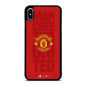 MANCHESTER UNITED FC ADIDAS LOGO iPhone XS Max Case