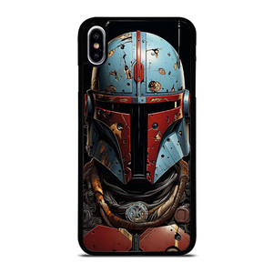 MANDALORIAN HELMET RUSTY iPhone XS Max Case MANDALORIAN HELMET RUSTY iPhone XS Max Case