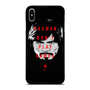 MANNY PACQUIAO PACMAN NIKE iPhone XS Max Case MANNY PACQUIAO PACMAN NIKE iPhone XS Max Case