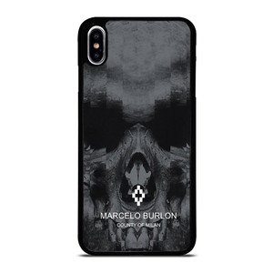 MARCELO BURLON SKULL LOGO iPhone XS Max Case MARCELO BURLON SKULL LOGO iPhone XS Max Case