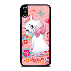 MARIE THE ARISTOCATS CAT FLOWER DISNEY iPhone XS Max Case MARIE THE ARISTOCATS CAT FLOWER DISNEY iPhone XS Max Case