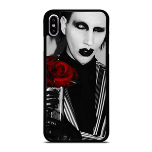 MARILYN MANSON GOTH FACE iPhone XS Max Case MARILYN MANSON GOTH FACE iPhone XS Max Case