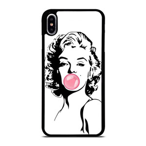 MARILYN MOENROE BUBLE GUM iPhone XS Max Case MARILYN MOENROE BUBLE GUM iPhone XS Max Case