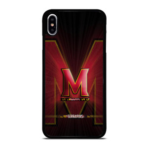 MARYLAND TERRAPINS FOOTBALL LOGO iPhone XS Max Case MARYLAND TERRAPINS FOOTBALL LOGO iPhone XS Max Case