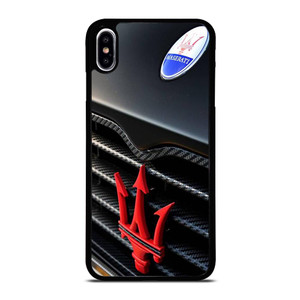 MASERATI CARBON GRILL iPhone XS Max Case MASERATI CARBON GRILL iPhone XS Max Case