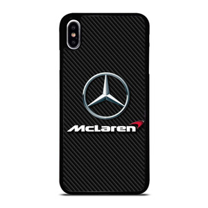 MERCEDES MCLAREN CARBON LOGO iPhone XS Max Case MERCEDES MCLAREN CARBON LOGO iPhone XS Max Case