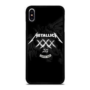 METALLICA ROCK BAND LOGO iPhone XS Max Case METALLICA ROCK BAND LOGO iPhone XS Max Case
