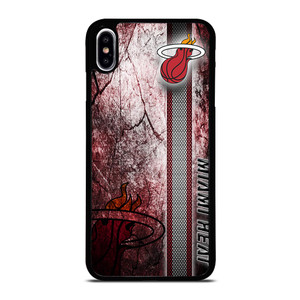 MIAMI HEAT GRUNGE LOGO iPhone XS Max Case MIAMI HEAT GRUNGE LOGO iPhone XS Max Case