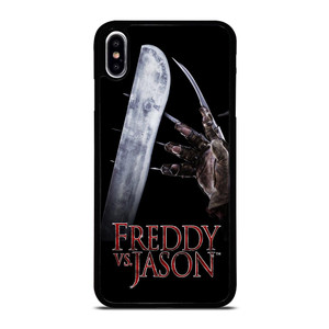 MICHAEL MYERS VS JASON LOGO iPhone XS Max Case MICHAEL MYERS VS JASON LOGO iPhone XS Max Case