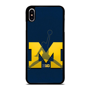 MICHIGAN WOLVERINES AIR JORDAN iPhone XS Max Case MICHIGAN WOLVERINES AIR JORDAN iPhone XS Max Case