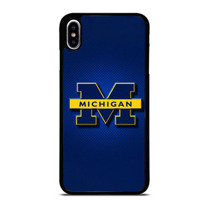 MICHIGAN WOLVERINES NFL LOGO iPhone XS Max Case