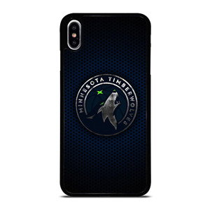 MINNESOTA TIMBERWOLVES BLUE CARBON iPhone XS Max Case
