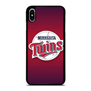 MINNESOTA TWINS MLB BADGE iPhone XS Max Case MINNESOTA TWINS MLB BADGE iPhone XS Max Case