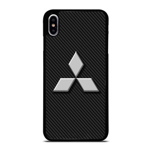 MITSUBISHI CARBON LOGO iPhone XS Max Case MITSUBISHI CARBON LOGO iPhone XS Max Case