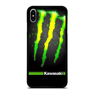 MONSTER KAWASAKI LOGO iPhone XS Max Case MONSTER KAWASAKI LOGO iPhone XS Max Case