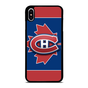 MONTREAL CANADIENS NHL LOGO iPhone XS Max Case MONTREAL CANADIENS NHL LOGO iPhone XS Max Case
