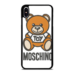 MOSCHINO TOY EMBROIDERED iPhone XS Max Case MOSCHINO TOY EMBROIDERED iPhone XS Max Case